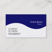 濃紺半波王冠- 名刺 (裏面)