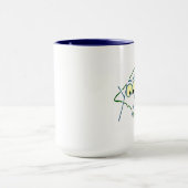 濃紺YOOPERのマグ マグカップ (中央)