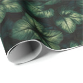 濃緑の葉 ラッピングペーパー (ロールコーナー)