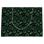 濃緑の葉 ラージペーパーバッグ (正面)