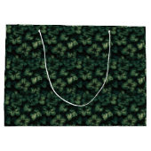 濃緑の葉 ラージペーパーバッグ (裏面)