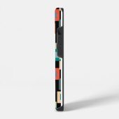 濃色のCase-Mate iPhoneケースにライトスクエア iPhoneケース (左側面)