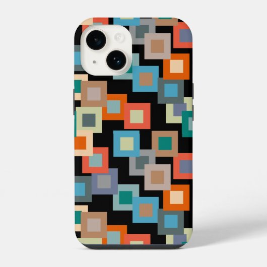 濃色のCase-Mate iPhoneケースにライトスクエア iPhoneケース (裏面)