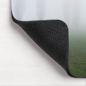 濃霧に覆われた公園 マウスパッド (コーナー)