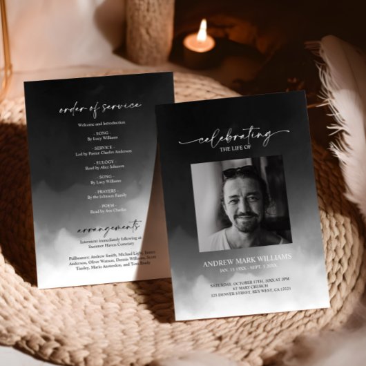 濃霧の葬祭令 プログラム