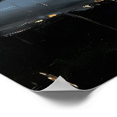 濡れたダイヤモンド - 印象派スタイルのメランコリーアート ポスター (角)