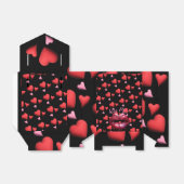 濡れたピンクの唇を「キスミー」文字で浸す フェイバーボックス (折り畳みなし)