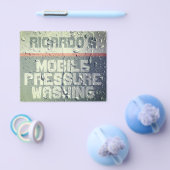 濡れたフェイク表面の質感 チラシ (シングル)