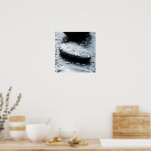 濡れた石 ポスター (キッチン)