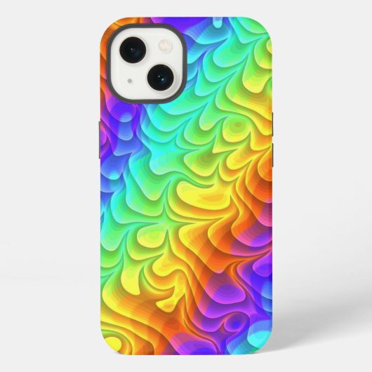 濡れた虹 iPhoneケース (裏面)