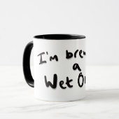 濡れた酒を飲んでいる マグカップ (正面左)