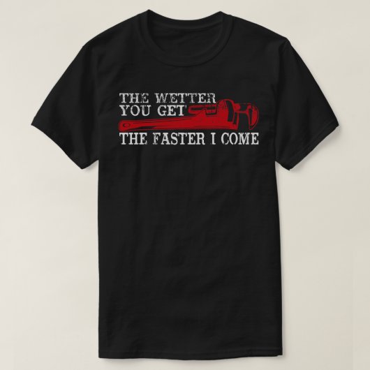 濡れるほど早く私が出来る Tシャツ (デザイン正面)