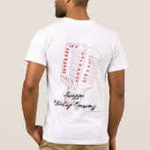 濶歩Mic Tシャツ (裏面)