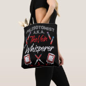 瀉血師の瀉血術師C. トートバッグ (クローズアップ)