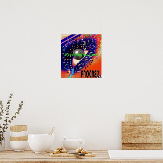 瀕死の惑星 ポスター (キッチン)