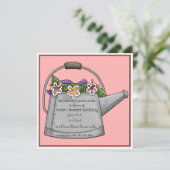 灌水缶招待状 招待状 (スタンド正面)