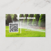 灌漑サービスカスタムQR 名刺 (裏面)