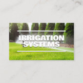 灌漑サービスカスタムQR 名刺 (正面)