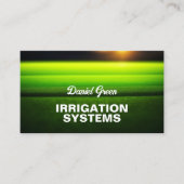 灌漑サービスカスタムQR 名刺 (正面)