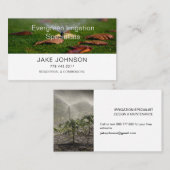 灌漑サービス 名刺 (正面/裏面)