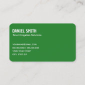 灌漑ソリューション 名刺 (裏面)