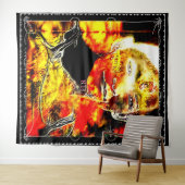 火あめ01 タペストリー (インサイチュ(横))