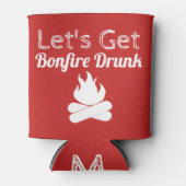 火おもしろいを付けよう飲 缶クーラー (正面)