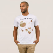 火おもしろい兵 Tシャツ (正面フル)