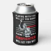 火おもしろい士遊は火を伴う 缶クーラー (缶裏面)