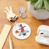 火おもしろい食 キーホルダー