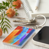 火および氷のキーホルダー キーホルダー (正面右)