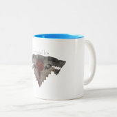 火および氷のマグ ツートーンマグカップ (正面右)