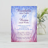 火および氷の結婚式招待状 招待状 (スタンド正面)