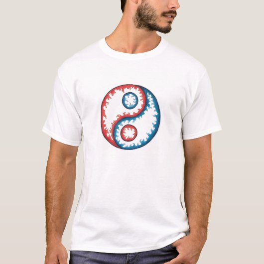 火および氷 Tシャツ (正面)