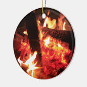 火および石炭の多く セラミックオーナメント (左)