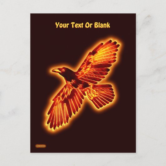 火かき棒はがき ポストカード (正面)