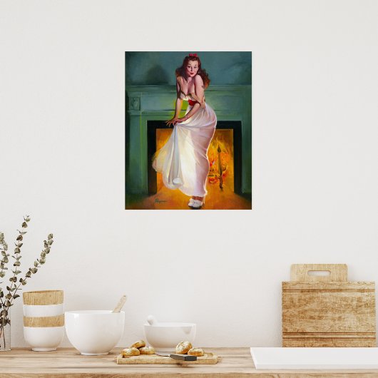 火が止まって ポスター (キッチン)