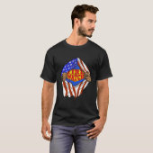 火すごい時計の英雄の仕事 Tシャツ (正面フル)