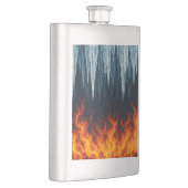 火とクラシック氷の衝突の フラスク (右)