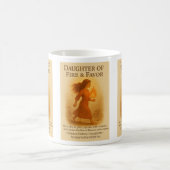 火と恵みの娘 コーヒーマグカップ (中央)
