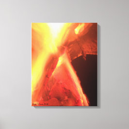 火と木 キャンバスプリント
