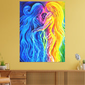 火と水 キャンバスプリント (インサイチュ (リビング))