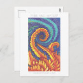 火と水 ポストカード (正面/裏面)