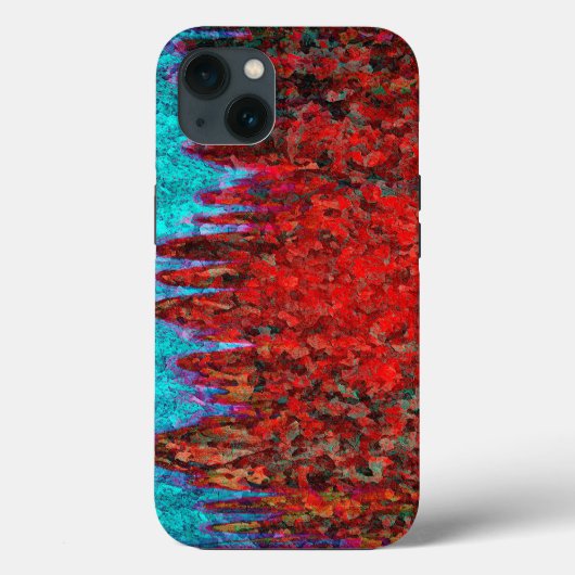 火と氷のテクスチャCase-Mate iPhoneケース Case-Mate iPhoneケース (裏面)