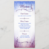 火と氷のテーマカスタムメニュー – 水彩 メニュー (正面)