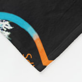 火と氷のリボン…RSD/CRPS フリースブランケット (角)