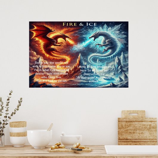 火と氷の伝説 ポスター (キッチン)