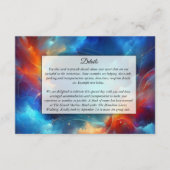 火と氷の星の結婚融合 エンクロージャーカード (正面)