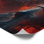 火と氷の竜 ポスター (角)