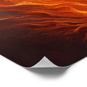 火と氷の融合 ポスター (角)